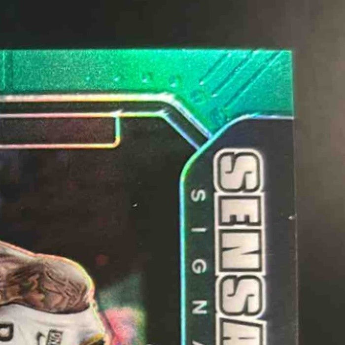 2022-23 Prizm Draft Picks James Akinjo Sensational Signatures Green Auto Bears - Sports Cards