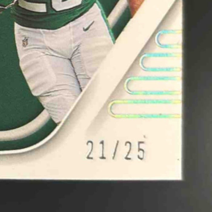 2022 Absolute Breece Hall Rookie Materials Holo Silver /25 MEM RC New York Jets - Sports Cards