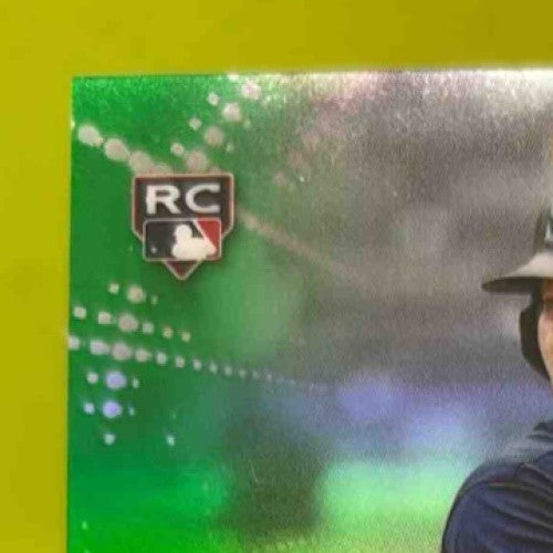 2022 Bowman Cal Raleigh Chrome Rookie Auto Green Refractor /99 RC Mariners - Sports Cards