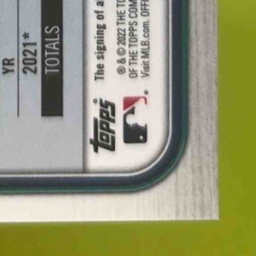 2022 Bowman Cal Raleigh Chrome Rookie Auto Green Refractor /99 RC Mariners - Sports Cards