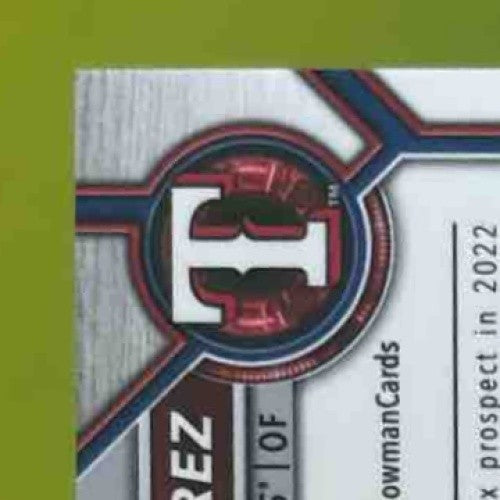 2022 Bowman Chrome Anthony Gutierrez Refractor 70/499 #BCP-160 Texas Rangers - Sports Cards