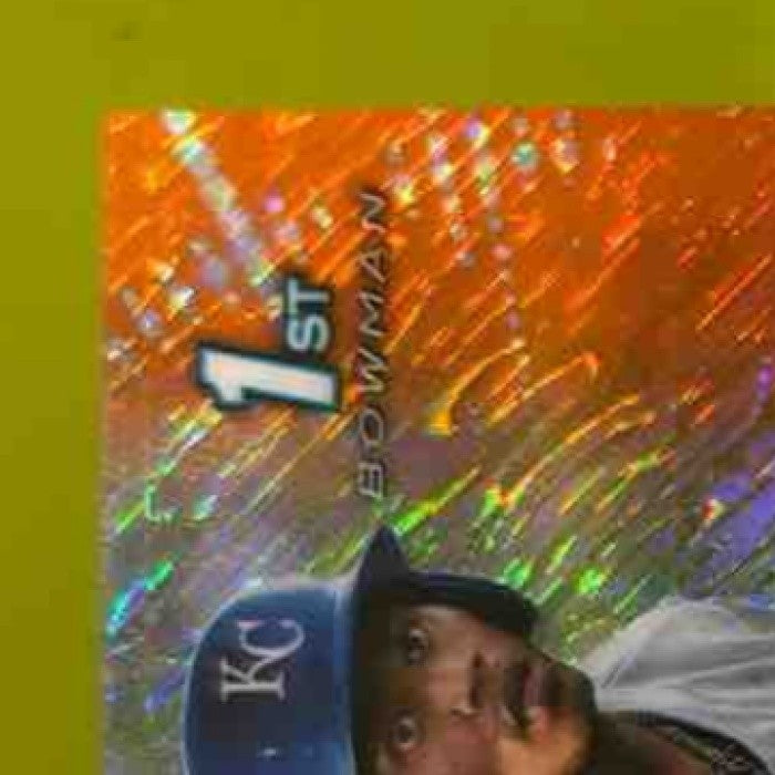 2022 Bowman Chrome Herard Gonzalez Auto Orange Shimmer /25 1st Prospect Royals - Sports Cards