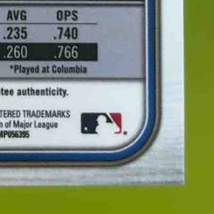 2022 Bowman Chrome Herard Gonzalez Auto Orange Shimmer /25 1st Prospect Royals - Sports Cards