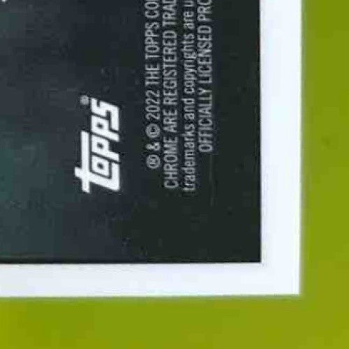 2022 Bowman Chrome Kahlil Watson It Came to the League Orange Fractor /25Marlins - Sports Cards