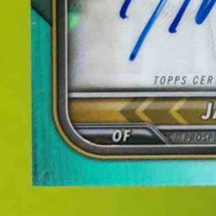 2022 Bowman Draft Jakob Marsee Chrome Pick Auto Aqua /199 1st Prospect Padres - Sports Cards