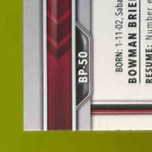 2022 Bowman Elly De La Cruz #BP-50 1st Prospect Cincinnati Reds - Sports Cards