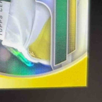 2022 Bowman University Chrome Bo Nix Prospect Auto Yellow Refractor /75 #61 - Sports Cards