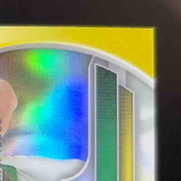 2022 Bowman University Chrome Bo Nix Prospect Auto Yellow Refractor /75 #61 - Sports Cards