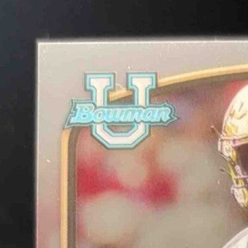 2022 Bowman University Chrome Sam Hartman Prospect Auto #51 - Sports Cards