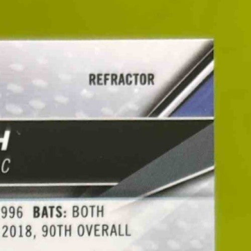 2022 Bowman’s Best Cal Raleigh Refractor #6 RC Seattle Mariners - Sports Cards
