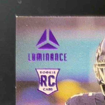 2022 Chronicles Drake London Luminance Update Rookies Purple 10/49 RC Falcons - Sports Cards