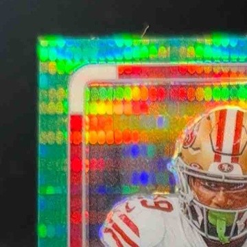 2022 Contenders Optic Deebo Samuel Green Pulsar 10/30 #48 Season Ticket 49ers - Sports Cards