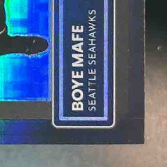2022 Donruss Optic Boye Mafe Black Pandora 19/25 #263 RC Seattle Seahawks - Sports Cards