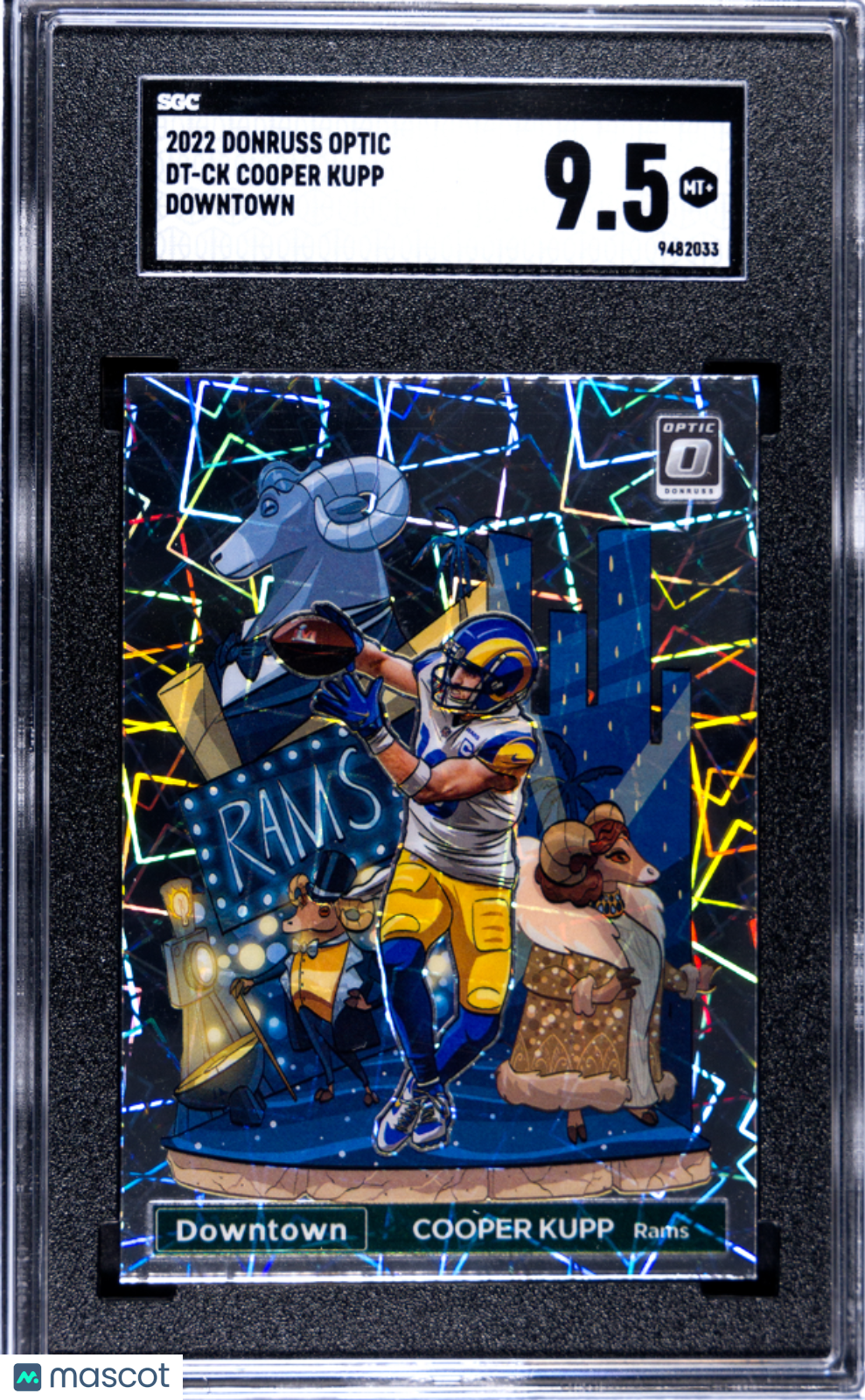 2022 Donruss Optic Cooper Kupp Downtown #DT-CK SGC 9.5 - Graded Sports Cards