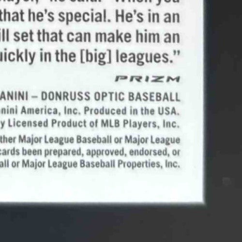 2022 Donruss Optic Jarren Duran Pink Velocity Prizm /249 #40 RC Boston Red Sox - Sports Cards