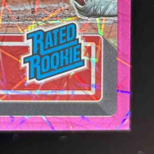 2022 Donruss Optic Jarren Duran Pink Velocity Prizm /249 #40 RC Boston Red Sox - Sports Cards