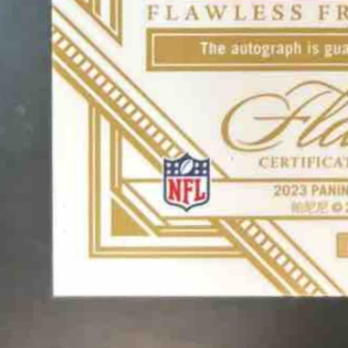 2022 Flawless Malik Willis Flawless Frame Auto Emerald /5 Auto RC Titans - Sports Cards