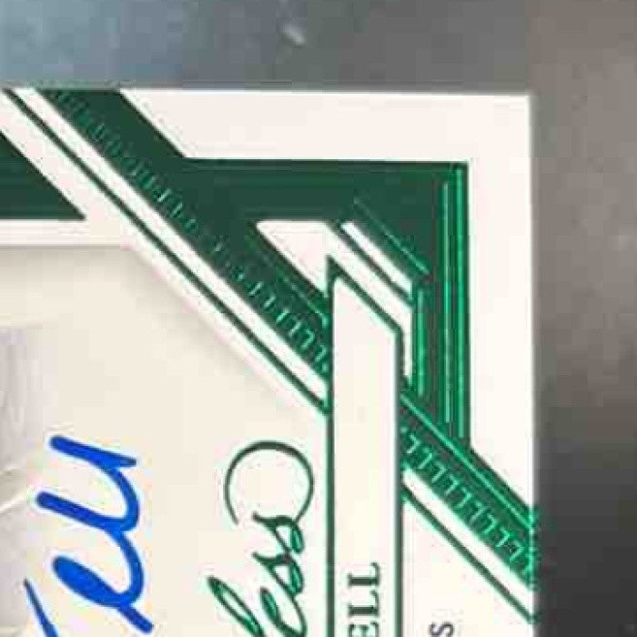 2022 Flawless Malik Willis Flawless Frame Auto Emerald /5 Auto RC Titans - Sports Cards