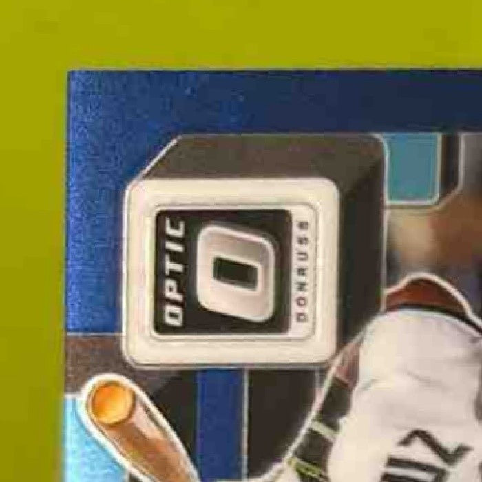 2022 i Donruss Optic Bryan De La Cruz Signatures Blue /99 Auto RC Miami Marlins - Sports Cards