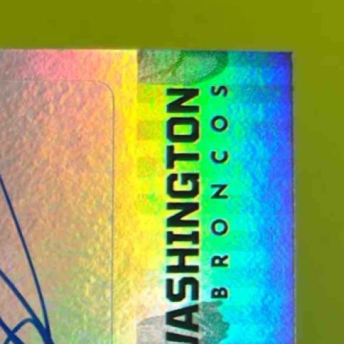 2022 Illusions Montrell Washington Rookie Signs Black /50 Auto Denver Broncos - Sports Cards