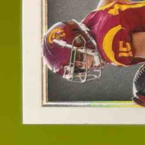 2022 Immaculate Collection Collegiate Drake London Gold /25 MEM Auto RC Trojans - Sports Cards