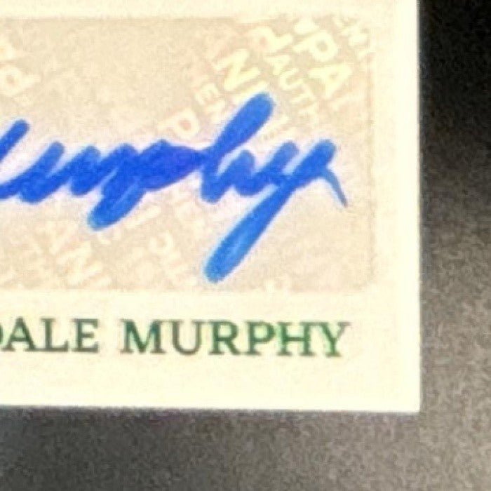 2022 Immaculate Collection Dale Murphy Jersey Number Auto 3/3 CIS-DM Atlanta - Sports Cards