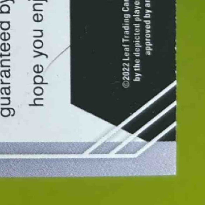 2022 Leaf Draft Micheal Clemons Auto Gold #BA-MC1 Texas A&M Aggies - Sports Cards