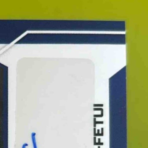 2022 Leaf Draft Zion Tupuola-Fetui Auto #BA-ZTF Washington Huskies - Sports Cards