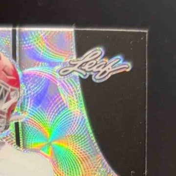 2022 Leaf Flash Bryce Young Forward Auto Kaleidoscope Silver 15/30 RC Alabama - Sports Cards