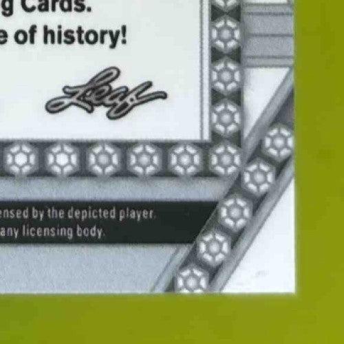 2022 Leaf Metal Cole Young 1st Prospect Round Gems Auto Purple Wave /6 #RG-CY1 - Sports Cards