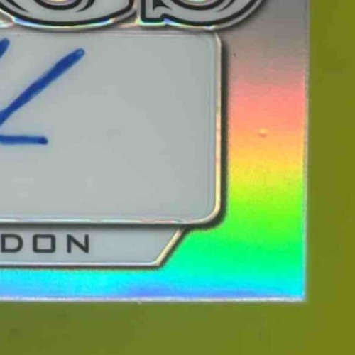 2022 Leaf Metal Draft Drake London Touchdown Kings Auto Prismatic Silver /40 RC - Sports Cards