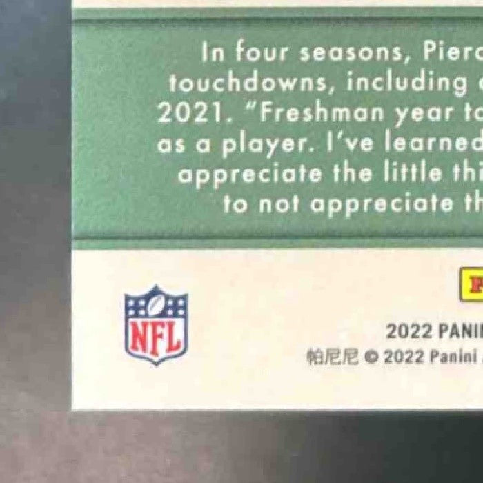 2022 Legacy Dameon Pierce Rookies Penmanship Silver Auto #198 RC Houston Texans - Sports Cards