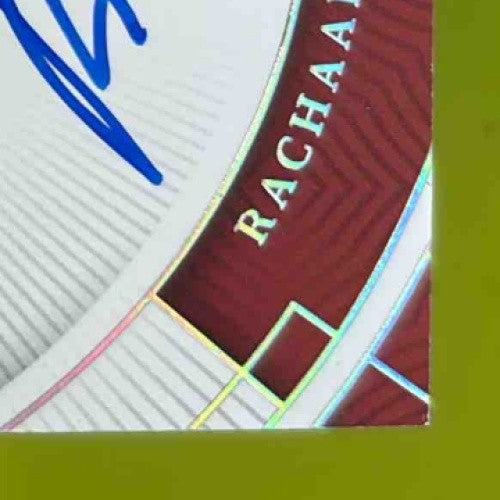 2022 National Treasures Rachaad White Impressions Silver /25 Auto RC Buccaneers - Sports Cards