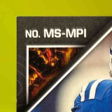 2022 Obsidian Michael Pittman Jr. Magmatic Signatures Electric Etch Yellow 12/25 - Sports Cards