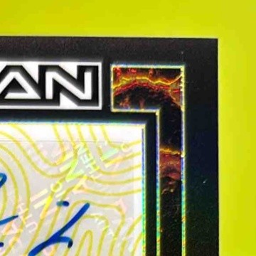 2022 Obsidian Michael Pittman Jr. Magmatic Signatures Electric Etch Yellow 12/25 - Sports Cards