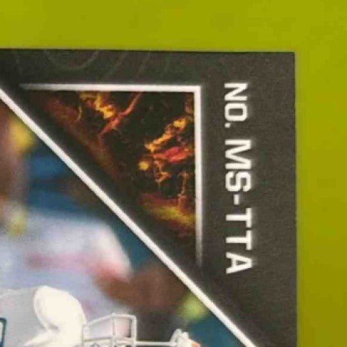 2022 Obsidian Tua Tagovailoa Magmatic Signatures Electric Etch Orange 3/25 Auto - Sports Cards