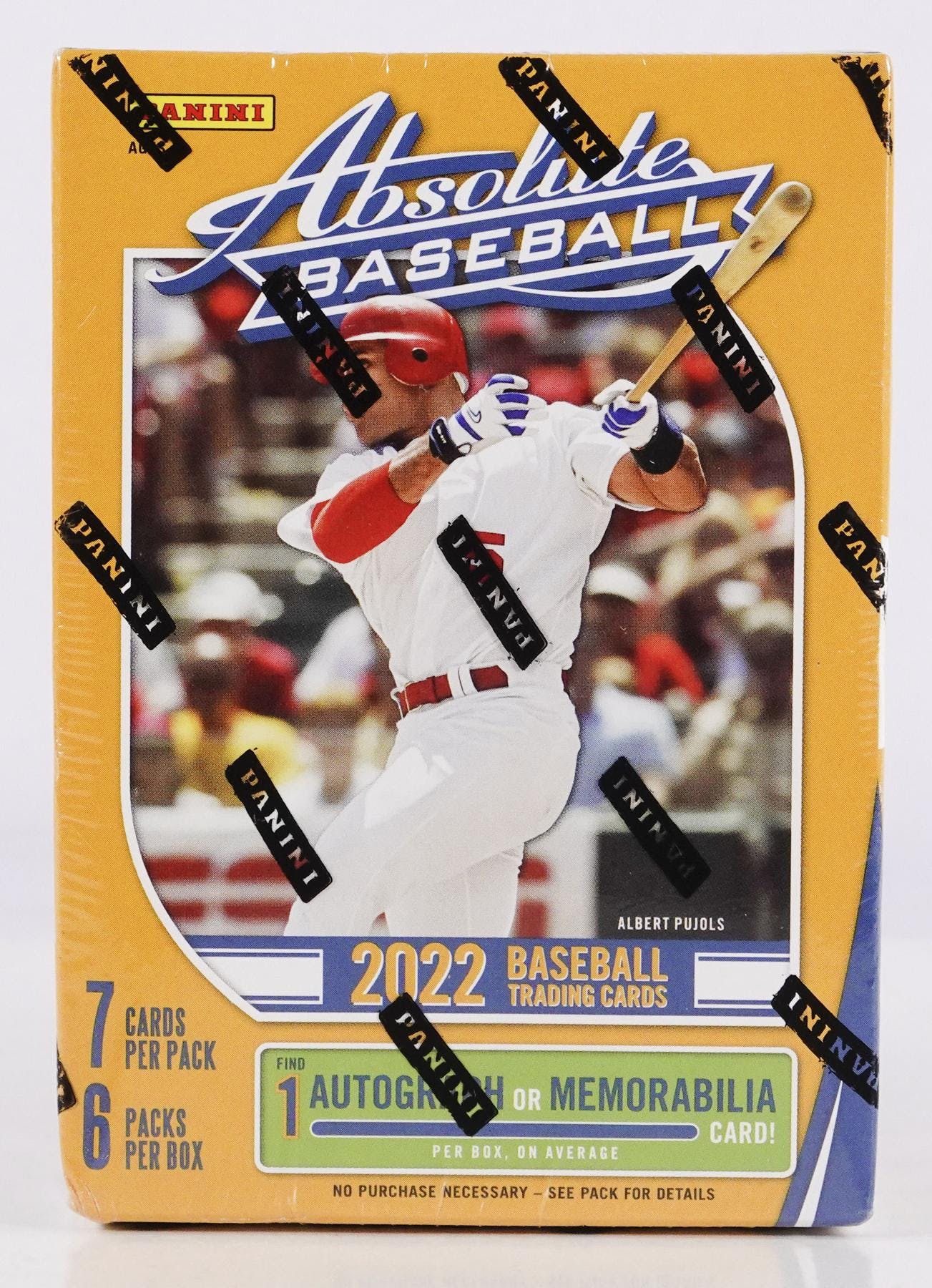 2022 Panini Absolute Baseball 6-Pack Blaster Box (Green and Lava Parallels!) - Sports Collectibles