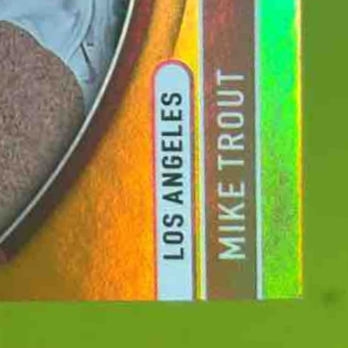 2022 Panini Absolute Mike Trout Gold /10 #27 Los Angeles Angels - Sports Cards