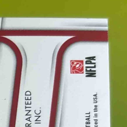 2022 Panini Certified Logan Hall Rookie Signatures Mirror Blue /75 RC Buccaneers - Sports Cards