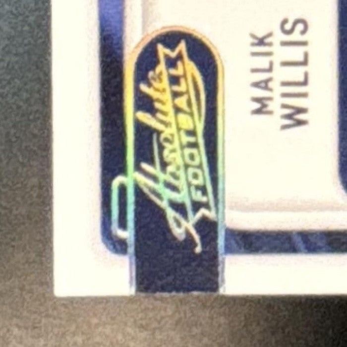 2022 Panini Certified Malik Willis /199 MEM Auto RC Freshman Fabric Titans - Sports Cards