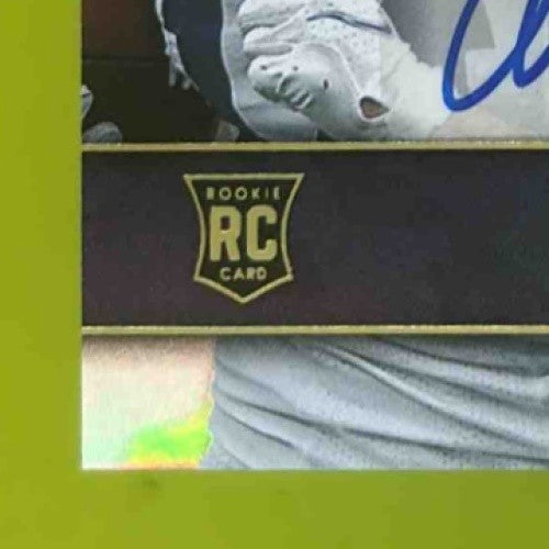 2022 Panini Chronicles Alec Pierce Essentials Auto 59/199 RC Indianapolis Colts - Sports Cards