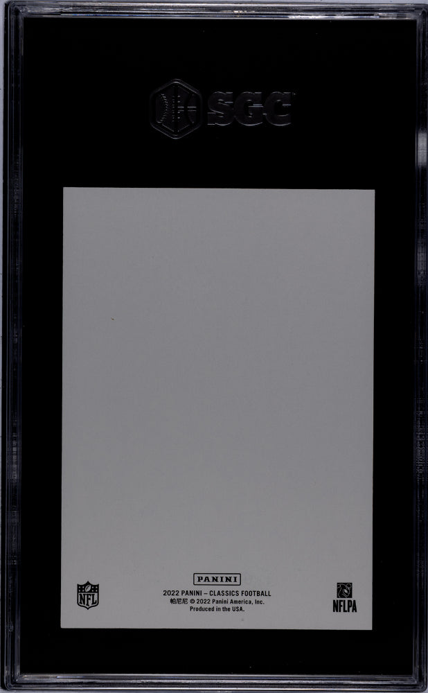 2022 Panini Classics Drake London (Blank Back) #162 SGC 9.5 - Graded Sports Cards