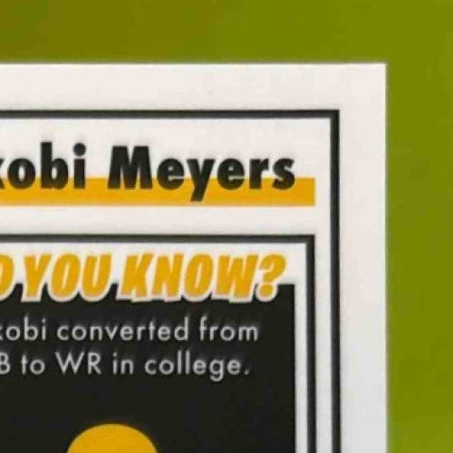 2022 Panini Classics Jakobi Meyers Significant Signatures Gold /35 #69 Patriots - Sports Cards