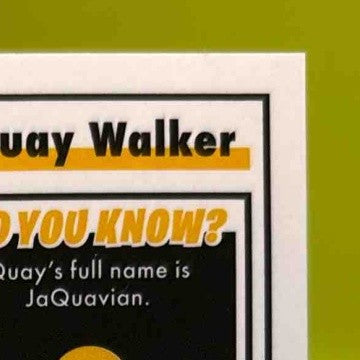 2022 Panini Classics Quay Walker H2 Premium Edition Timeless Tributes Orange /10 - Sports Cards