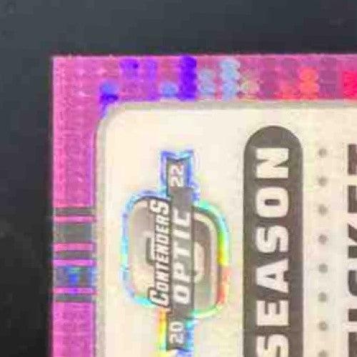 2022 Panini Contender Optic Josh Allen Purple Pulsar /26 #6 Season Ticket Bills - Sports Cards