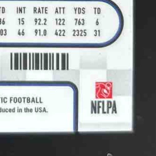 2022 Panini Contender Optic Josh Allen Purple Pulsar /26 #6 Season Ticket Bills - Sports Cards