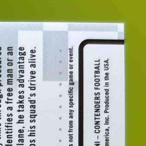 2022 Panini Contender Sam Howell Rookie Ticket Swatches RC Washington Commanders - Sports Cards