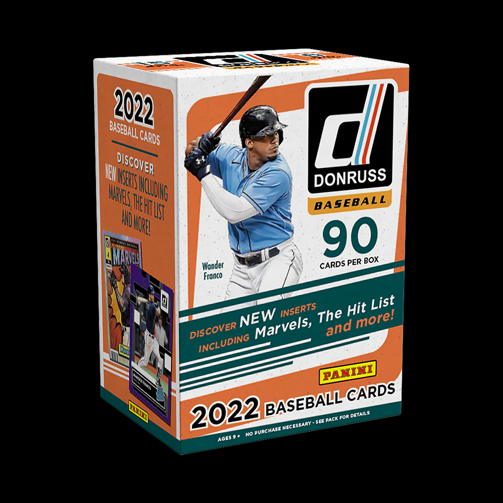 2022 Panini Donruss Baseball Blaster Box (Holo Purple Inserts) - Collectible Trading Cards