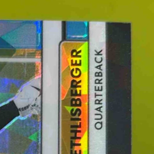 2022 Panini Donruss Optic Ben Roethlisberger Blue Ice 12/15 Pittsburgh Steelers Sports Cards