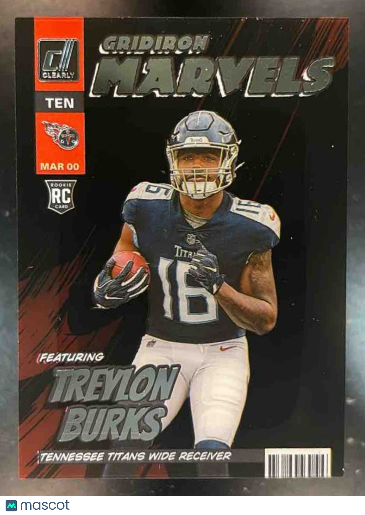 2022 Panini Donruss Treylon Burks Gridiron Marvels #GM-18 RC Tennessee Titans - Sports Cards